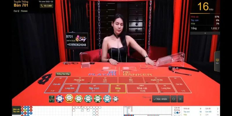 Trải nghiệm hấp dẫn với tựa game đổi thưởng Baccarat