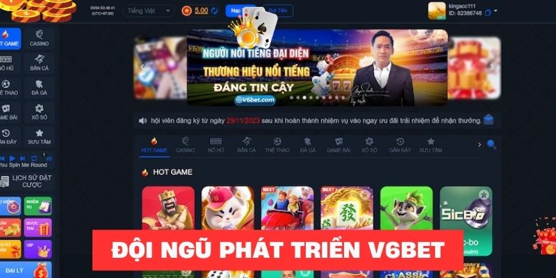 Giới thiệu V6bet về các thông tin liên quan đến đội ngũ phát triển