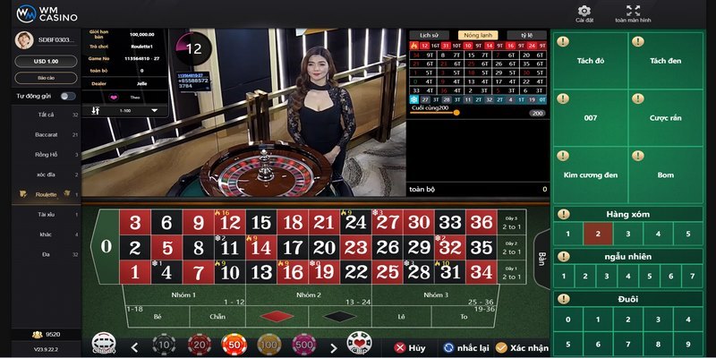 Vòng quay Roulette với nhiều điều bất ngờ được sự quan tâm lớn hội viên